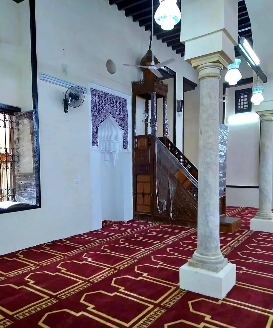مسجد عاصى بالمحلة الكبرى يستعيد تاريخة بعد 304 سنة